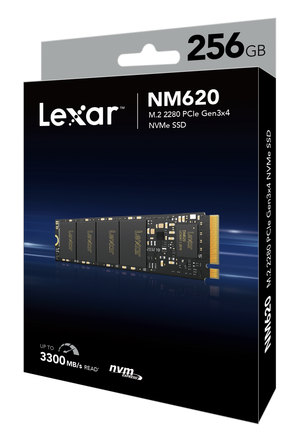  Ổ cứng LEXAR M.2 2280 NVME 256GB LNM620X256G-RNNING 