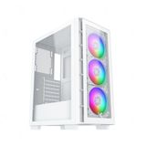  Vỏ case Xigmatek Elite One 3F Arctic - ATX, Trắng , 3Fan RGB 