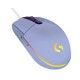  Chuột Gaming có dây Logitech G203, màu tím Lilac 