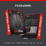  Chuột Gaming có dây Fantech TITAN X4S 