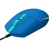  Chuột Gaming có dây Logitech G203, màu xanh 