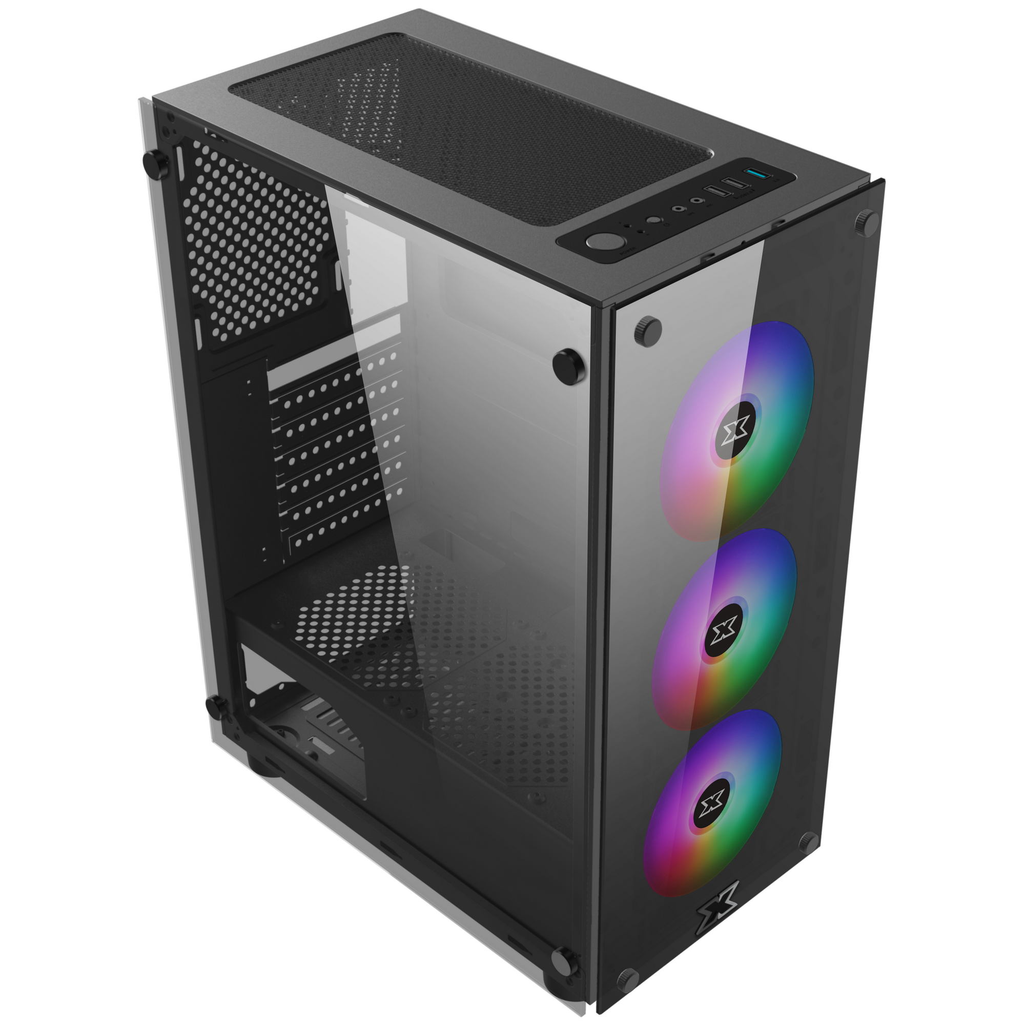  Vỏ case máy tính Xigmatek Hero II 3F 