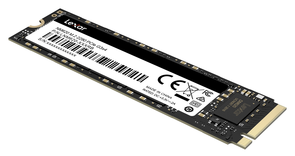 Ổ cứng LEXAR M.2 2280 NVME 256GB LNM620X256G-RNNING 