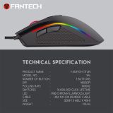  Chuột Gaming có dây Fantech TITAN X4S 