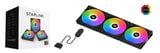  Fan XIGMATEK STARLINK - EN41303 - ARGB, MODULAR DESIGN, PACK x3 