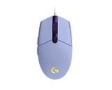  Chuột Gaming có dây Logitech G203, màu tím Lilac 