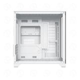  Vỏ cây máy tính Xigmatek Aqua M Arctic, bể cá, trắng , chưa fan 