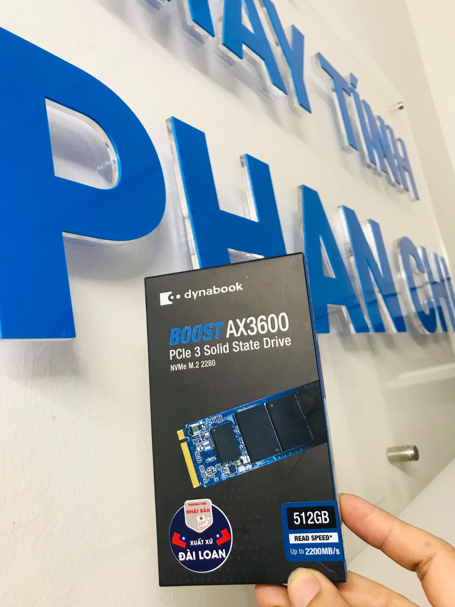  Ổ cứng SSD Dynabook AX3600 512GB M.2 NVMe PCIe Gen 3x4 