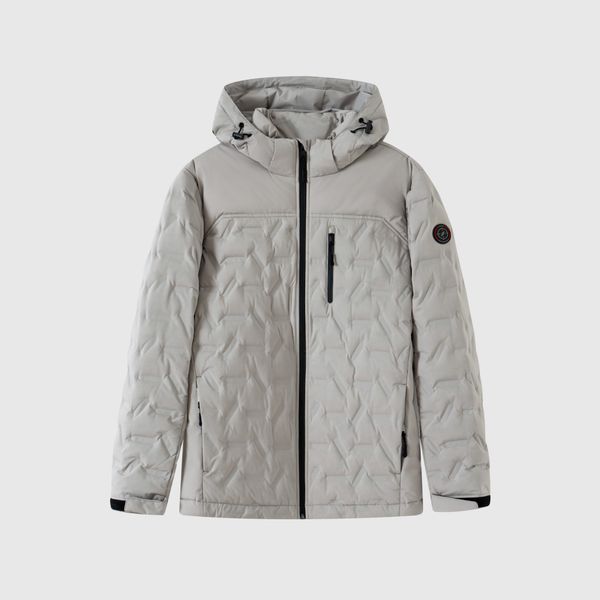  Áo khoác lông vũ Nam có mũ tháo rời Lizard J142 