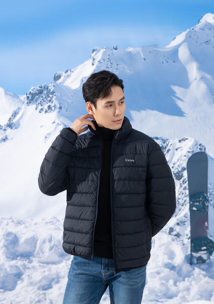  Áo Phao Nhồi Bông LIZARD Nam Siêu Ấm 1FW22J009 