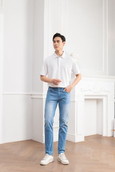  Áo polo nam LIZARD áo polo cao cấp 1SP23T001 