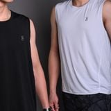  Áo ba lỗ tank top nam LIZARD thể thao tập gym co dãn 4 chiều thoáng mát - 1SP23T018 