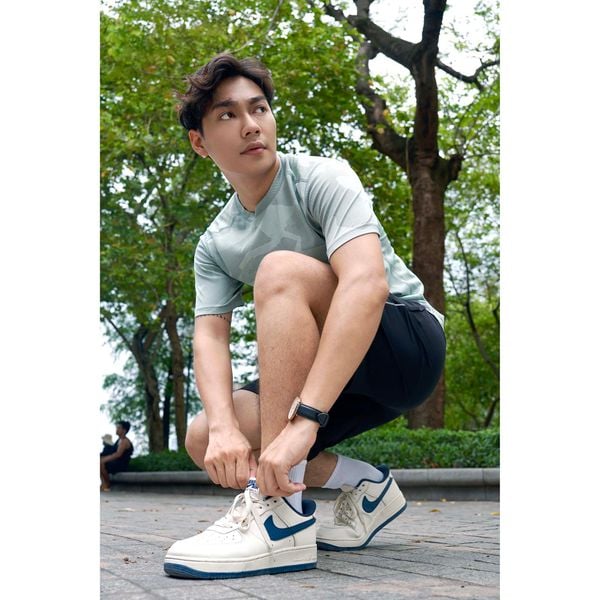  Áo thun thể thao nam LIZARD loang màu - 1SP23T143 