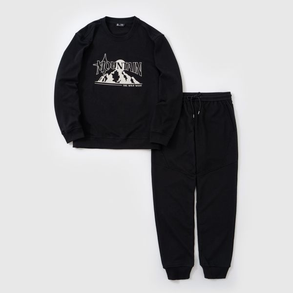  Bộ Nỉ Unisex LIZARD Chất Liệu Cotton Da Cá S180 