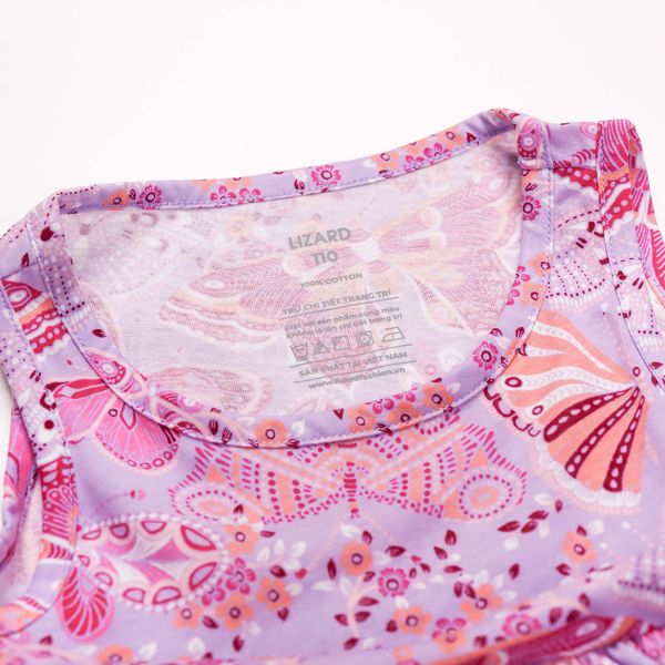  Váy bé gái LIZARD in hình họa tiết xinh xắn 4SP23D040-1 