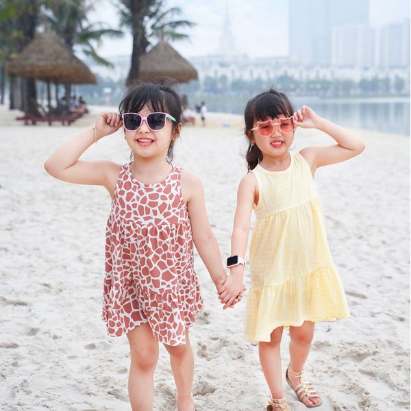  Váy bé gái LIZARD in hình họa tiết xinh xắn 4SP23D040 