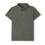  Áo polo cao cấp LIZARD chất vải Modal mềm mịn cho bé trai 4SS23T138 