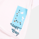  Áo T-shirt cotton bé gái LIZARD in hình họa tiết hươu cao cổ 4SS23TS007 H10 
