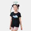  Áo T-shirt bé gái LIZARD in họa tiết Good Morning 4SS23TS007 H13 