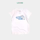  Áo T-shirt bé gái LIZARD in họa tiết Good Morning 4SS23TS007 H13 