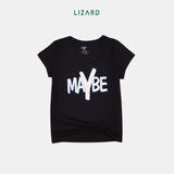  Áo T-shirt bé gái LIZARD in họa tiết Maybe H18 