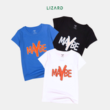  Áo T-shirt bé gái LIZARD in họa tiết Maybe H18 
