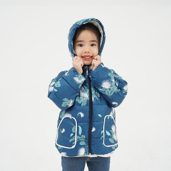  Áo Khoác LIZARD Nhồi Bông Cho Bé Gái - 5FW22J008 