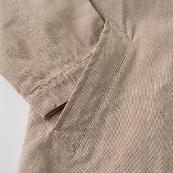  Áo khoác parka bé gái LIZARD măng tô kaki phong cách Hàn Quốc - 5FWJ003 