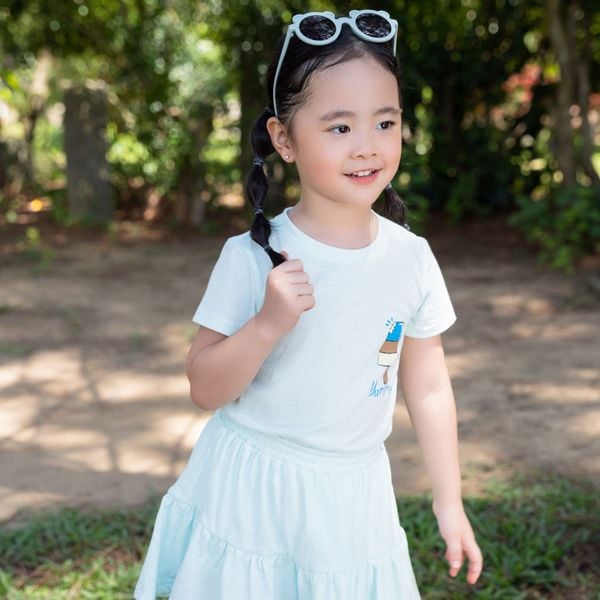  Bộ váy bé gái LIZARD 5SP23T116 