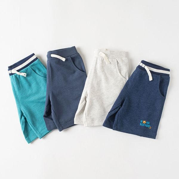  Quần short bé trai Lizard cotton da cá nhiều màu phong cách hàn quốc - 5SS23-006 