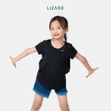  Áo thun trơn bé gái LIZARD TS007 