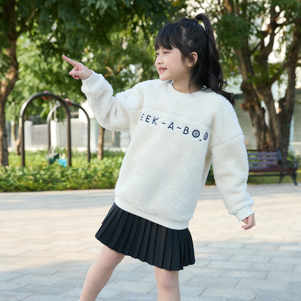  Áo Sweater LIZARD cho bé họa tiết PEEK-A-BOO W109 