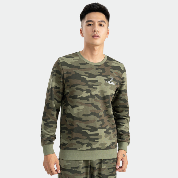  Áo nỉ sweater nam LIZARD phong cách thể thao năng động TSS23-002 