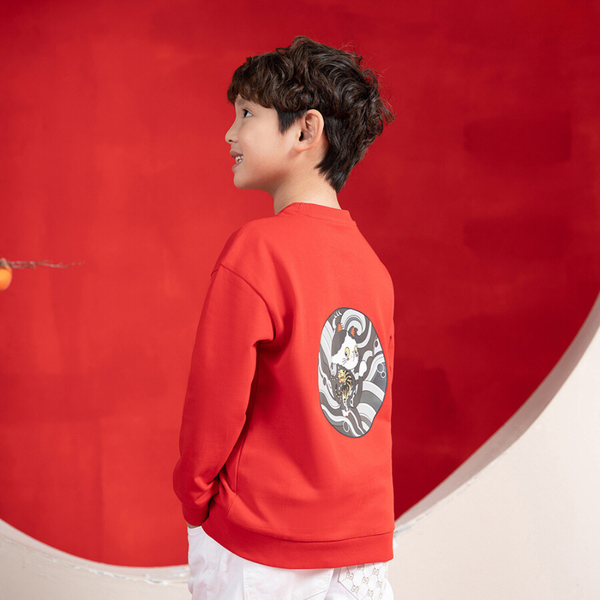  Áo Sweater Unisex cho trẻ em LIZARD 6SS23W015 