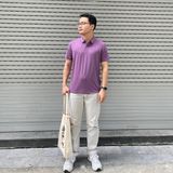  Áo polo nam cao cấp LIZARD mềm mại thoáng mát 1SP23T135 