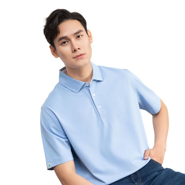  Áo polo nam cao cấp LIZARD có cổ ngắn tay 1SP23T002 