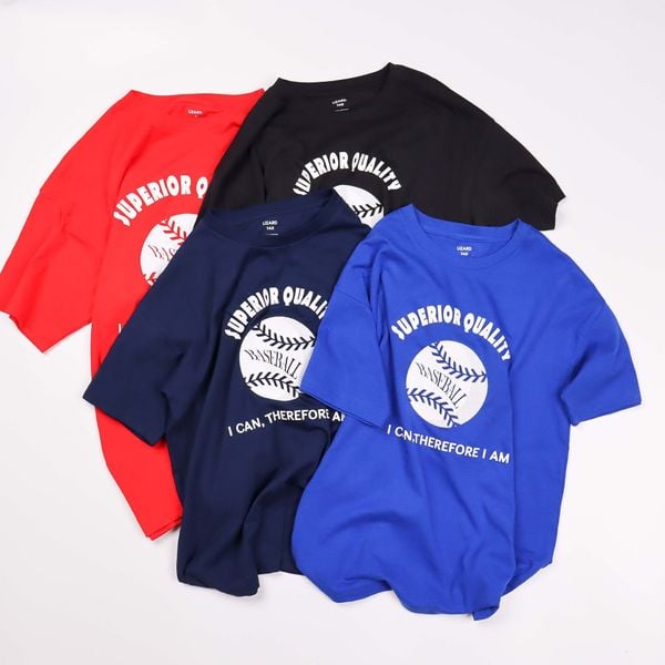  Áo T-shirt nam bé trai LIZARD in hình quả bóng H08 