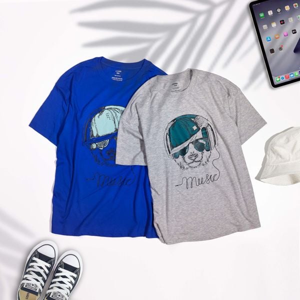  Áo T-shirt Nam Bé trai LIZARD in hình họa tiết 4SS23TS006 H19 