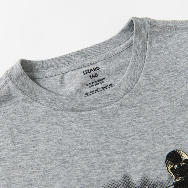  Áo T-shirt nam LIZARD áo thun Motorcycle in chữ All The Gear All The Time H-24 
