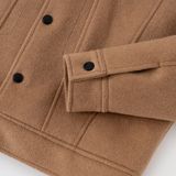  Áo khoác dạ nam dáng ngắn LIZARD chất liệu cao cấp FW23W136 