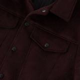  Áo khoác dạ nam dáng ngắn LIZARD chất liệu cao cấp FW23W136 