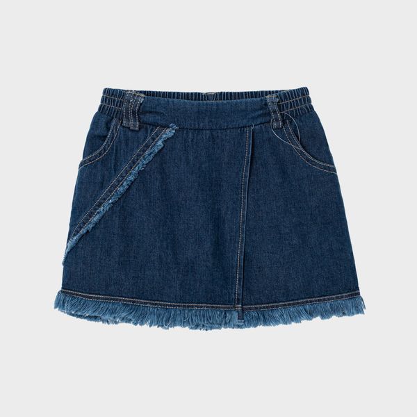  Quần váy bé gái LIZARD váy jean cho bé gái 5SP23S113 