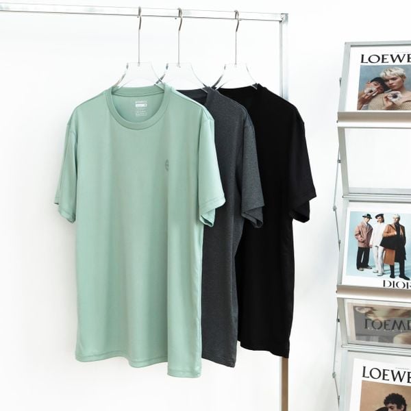  Áo T-shirt nam LIZARD thun trơn T119 