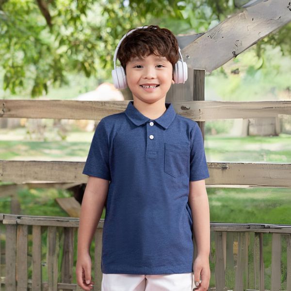  Áo polo bé trai LIZARD 5SS23-003 