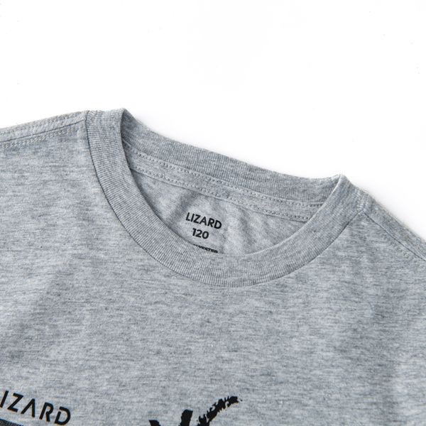  Áo T-shirt 100% cotton LIZARD in họa tiết chữ Always Believe Your Own Power 4SS23TS006-H26 