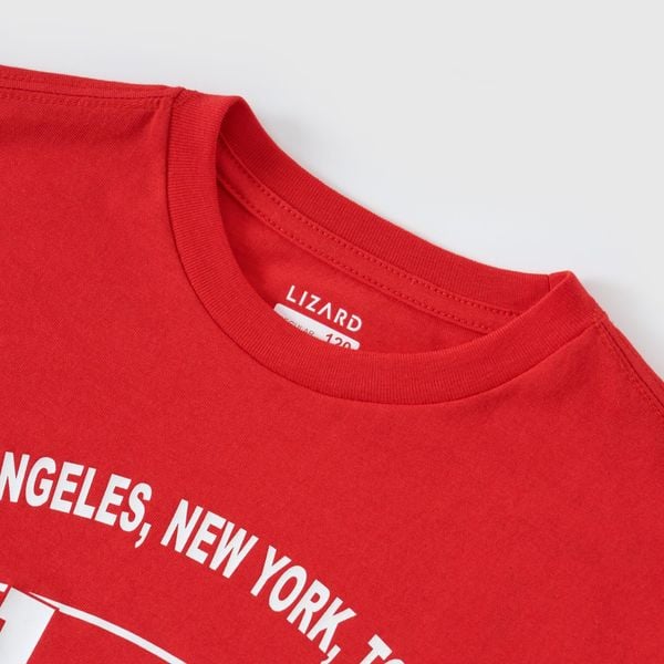  Áo T-shirt Bé Trai LIZARD in hình TS202 100% Cotton 