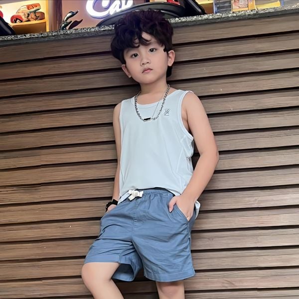  Áo Tanktop bé trai LIZARD phong cách thể thao năng động - 4SS24TP008 