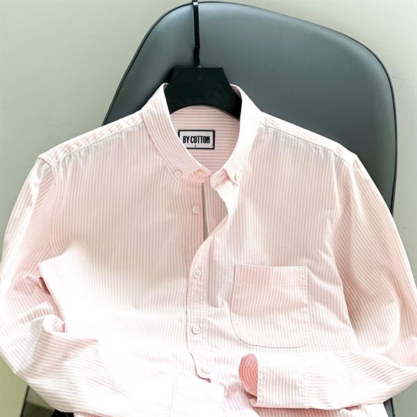 MINI STRIPES LIGHT PINK OXFORD SHIRT 0522