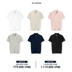Áo Thun Polo Cool Pique 2.0 - Đen