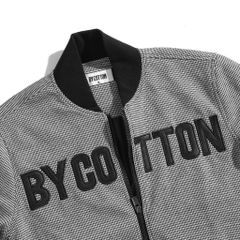 BYCOTTON EMBROIDERY JACKET BOMBER